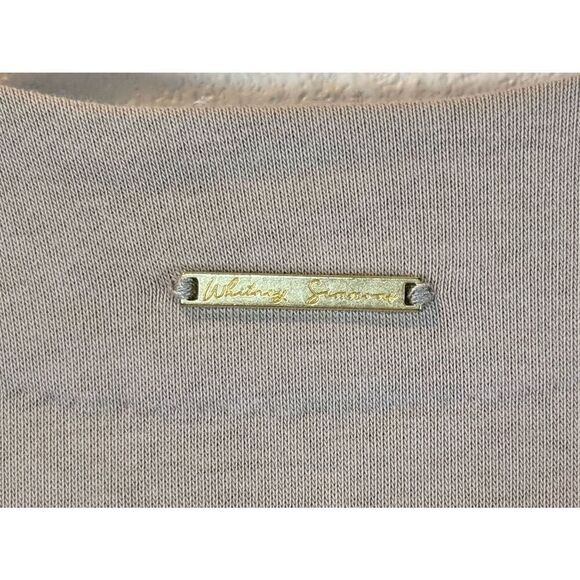 Gymshark + Whitney Simmons Tan Drop Shoulder Long Open Front Cardigan Women's XS - Picture 6 of 12